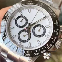 Zegarki - 40 mm automatyczne męskie zegarek AAA z pudełkiem ze stali nierdzewnej wielobarwne klasyczne, obfite gumowe paski regulowane zegarki de lukse wiele kolorów super świetliste nowe