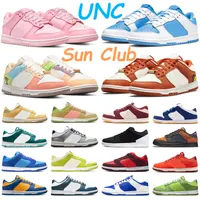 2022 Running Shoes Men Women Unc Triple Pink Sun Club Blue Raspberry Apple Easter Betrue Cherry Lottery Orange Suede Blueberry Mens Sneakers Sneakers