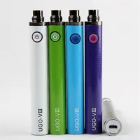 UGO-V3 III ego battery 1300 mAh Vape Pen EVOD Micro USB Passthrough ECig Charger on the bottom 510 battery with charger189j