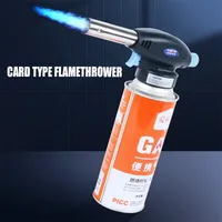 Novos produtos Ferramentas de acampamento Lighters Gas Flamethrowers Burners Equipamento de cozinha ao ar livre