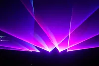 Bewegen Strahl Licht DJ Laser Show System Stage RGB Lighting