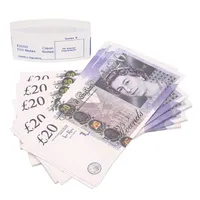 Paper Money Toys UK Founds GBP British 10 20 50 Участка