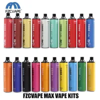 100% original FZCVape Max Jaute E-Cigarettes E-Cigarettes de POD Kit 2000 Puffs 1000mAh Batterie 5ml Cartouches Prérurées Pods Stick VA2557