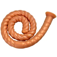 Длинный глубокий анальный фаллоимитатор для взрослых сексуальные игрушки для женщин мужчины наносят шнур