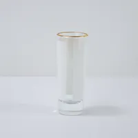 3 onças de sublimação tiro de vidro 144pcs por caixa branco copos de vinho em branco em branco