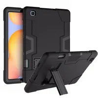 Hybrid Armor Shockproof Rugged Drop Protection Cover Case Built with Kickstand For Samsung Galaxy Tab S6 Lite 10 4 SM-P610 P265v