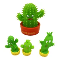 Divertido descompresión Toy compresión de juguete Cactus novedad Gags Practice Chistes Divertido descompresión Toy para niños Regalos