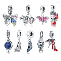 Other Sterling Silver Fish&Doll High And Heels Charms&Beads Fit Original Bracelet&Bangle Making Fashion DIY JewelryOther OtherOt