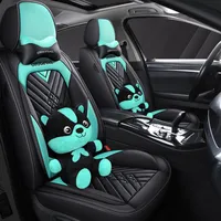 يغطي مقعد السيارة KALAISIKE LEATHER LEATERAL ل URN All Models B30 B50 B70 B90 X40 X80 التصميم Auto Accessories