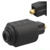 Оптическая заглушка Toslink 3 5 мм женский мини -разъем для цифрового Toslink M Audio Adapter227H292U