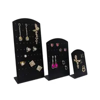 Jewelry Display 5 pcs set Earrings Stand Holder Acrylic 12 24 36 pairs Earring Rack Jewellery Box Storage2906
