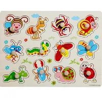 Children 3D Cartoon Animal Traffic Fruit Alphabet Numbers Blocks Early Learning Montsori Educational Wooden Puzzl ToysYCN0