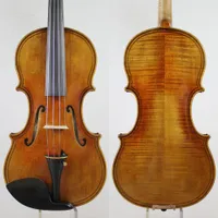 Maggini-Stil Violine Violino-Kopie! Gute Projektion, offener Ton! + Hülle, Bogen, Kolophonium, Violinensaiten, Fabrikgroßhandel