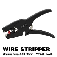 Wire Stripper Tool Stripping Pliers Automatic 0.08-10mm 32-7AWG Cutter Cable Scissors D3 Multitool Adjustable Precision 220428