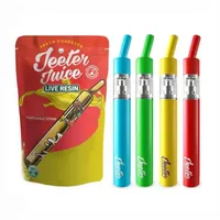 E cigarette Kit Jeeter Juice Live Resin Rechargeable Empty Disposable Vape Pen device 0.5ml 1.0ml Pod Thick Oil Atomizer with Mylar Bag packaging