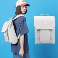 Ryggsäck herr- och flickors ryggsäckar högkvalitativ designer väska student sommarvattentät resa mode par skolbackpack