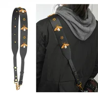 AL Brand Bag Strap for Crossbody Belt Shouder Bag Strap Leather PU Bag Accessories Bee Straps Sac A Main Femme Bandouillere 220423