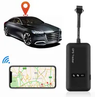 TK110 Real Time Mini GPS Tracker GSM GPRS -spårningsenhet för bilfordon Motorcykelcykel Google Maps med gratis app H220504
