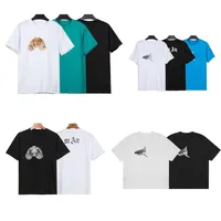T Shirts Erkek Kadın Tasarımcıları Tişörtler Tees Giyim Üstleri Adam Rahat Gömlek Lüks Giyim Sokak Şortlu Şüpheciler Kol giysileri Palms Tshirts