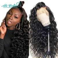 Costume Accessories Hair Wig Brazilian Loose Wave Lace Front Human Hair Wigs 360 Pre-plucked Lace Frontal Loose Wave Wig with Baby Hair