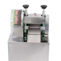 2020 Commercial Vertical Table Sugar Cane Machine Juice Machine en acier inoxydable Automatique électrique Commercial Sugar Machine209Q