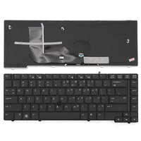 Novo teclado de laptop para HP Elitebook 8440p 8440W 8440 US com Point204p