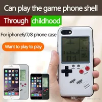 New 3D Silicone cases ABS Russian game Retro Gameboy Consoles Phone Back Game TPU for iPhone 14 11 12 13 pro xs max xr x 6 7 8 plus Cover Protective Shell