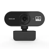 Webcams For 2K Webcam HD 2040*1080P Computer PC WebCamera With Microphone Rotatable Cameras Live Broadcast Video Calling Conference