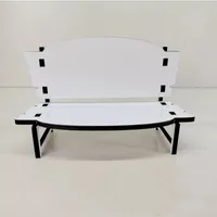 Nuovo banco di sublimazione del calore Stampa di trasferimento termico MDF Tavolo da modellazione di modellazione personalizzata Banco di decorazione della sedia in legno B7