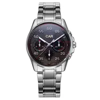 2021 Luxury Full Steel Business Quartz Watch F1 Мужские спортивные часы часов Мужские наручные часы Relogio Masculino2818