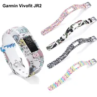 Watch Bands Kids Soft Bracelet Band Strap For Garmin Vivofit JR2 JR Vivofit3 Sport Replacement Silicone Wrist Accessorie