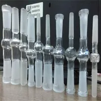 whole 20 style 10mm 14mm 18mm Glass pipe female to male 10.0 14.4 18.8 joint Glass Adapters for glass bongs219U