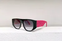 Black Pink Pilot Sunglasses Blue Gradient Women Oversize Shades Driving Glasses Sonnenbrille with Box