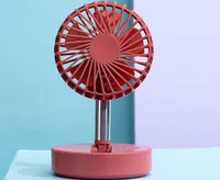 2022 Nouveau ventilateur électrique Arrivée Bureau de bureau pliant USB Charge d'été Summer Mute Portable Mini Office Desktos Small Fan