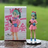 Z Bulma 17cm PVC Figure Toys Brinquedos Doll Vegeta Action Sexy Anime Gift 220707