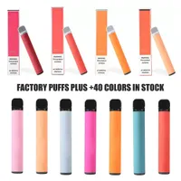 Puffs Bar Plus Vape 800Puffs Bar E Sigaret Wegwerp Vapes Pen Device Kits 3,2 ml 550 mAh Batterij Refiled Portable Vapos Vs Bang XXL
