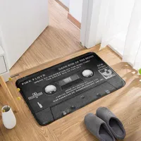 Ковры винтажная кассетка музыкальная лента на пол коврик для спальни вход в ванная комната гостиная гостиная кухня антикола