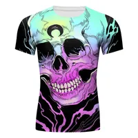T-shirty męskie Świetna jakość nadrukowana 3D Casual Big Smile Cool Sublimation Shirt Shirts andmen's