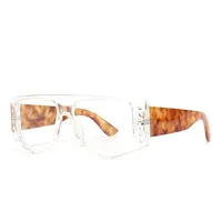 Güneş gözlüğü myalice moda kadın şeffaf gözlükler çerçeve güneş kişilik koruması rüzgar geçirmez UV400