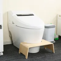 Toiletzitting voetenbank Huishoudelijke multifunctionele ontlasting Anti-skid verhoogde squatty badkamer voet voor kinderen zwanger