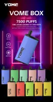 Original Disposable Electronic Cigarette Vome Box 7500 Puffs E Cig Rechargeable Vapes Nebulizer 15ml Vape Pen Electric Device Pod Disposable Vaporizer
