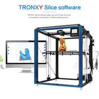 Stampanti Tronxy Fai da te Stampante 3D X5SA-500 Dimensioni di stampa più grande 500 600 touch screen a colori Abs tavolo di calore Filamento SensorSor Printers