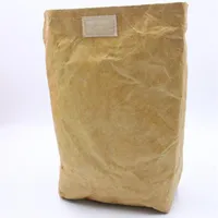 Organizator worek pojemnik wielokrotnego użytku praktyczny woreczek o dużej pojemności solidny papier wielofunkcyjny papier izolowany lunch trwałe eco-frien270t