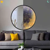 LED Mirror Moon Lamp for vip Y220511