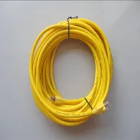 Câble LAN de 5 m de long pour ICOM Net Cable OBD2 Diagnostic pour BMW ICOM A2 / Next Yellow248H