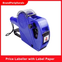 Copiatrici MX-5500Eos Palmare a 8 cifre Prezzo Labeller Labeller Label Maker Pricing Machine con rullo di inchiostro rotolo per il supermercato dell'ufficio