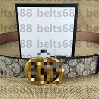 High quality Fashion Womens Men Designers Belts Leather Black Bronze Buckle Classic Casual Pearl Belt Width 3.8cm With Box
