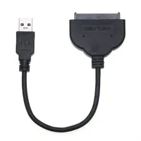 Cabos USB SATA USB3.0 A adaptador SATA conectores de cabo de computador suporta 2,5 polegadas SSD HDD Disco de disco rígido