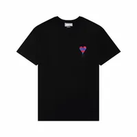 Lüks T-Shirts Erkek Moda Yaz Paris Tasarımcı Giyim Nakış Tiger Baskılı Aşk Mektubu Kısa Kollu Tshirt Adam Kadın Günlük Teps Tee Pamuk S-XL