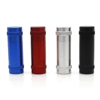Cool Smoking Cream Whipper Pollen Press Aluminum Alloy Cylindrical Cake Pressure Device Accessories Herb Tobacco Spice Miller Grinder Cigarette Holder